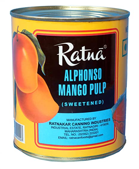 Ratna Alphonso Mango Pulp 30 Oz