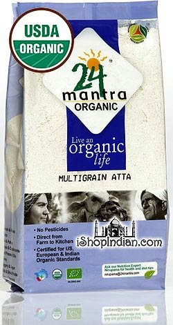 24 Mantra Organic Multigrain Atta 1 Kg