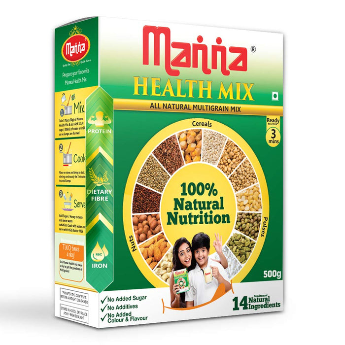 Manna Nut & Grain Health Mix 500 gms