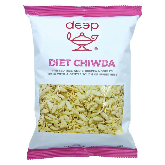 Deep Diet Chiwda Snacks - 100% Natural - 10 oz