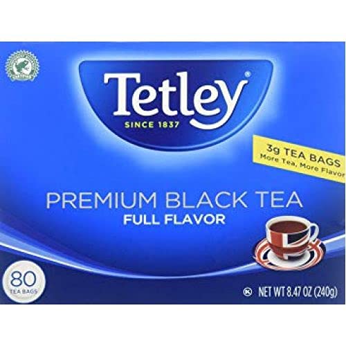 Tetley - premium Black Tea 80 tea bags