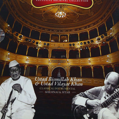 Live In Concert: Ustad Bismillah Khan & Ustad Vilayat Khan (Classical Instrumental): Shehnai and Sitar (Set of 2 Audio CDs) [Audio CD] USTAD BISMILLAH KHAN