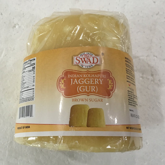 Swad Indian Kolhapuri Jaggery (gur) 2 lbs