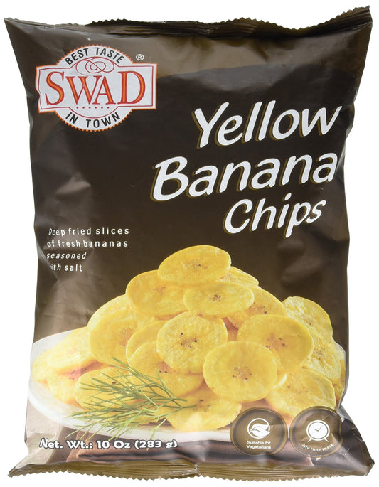 Swad Yellow Banana Chips 10 Oz