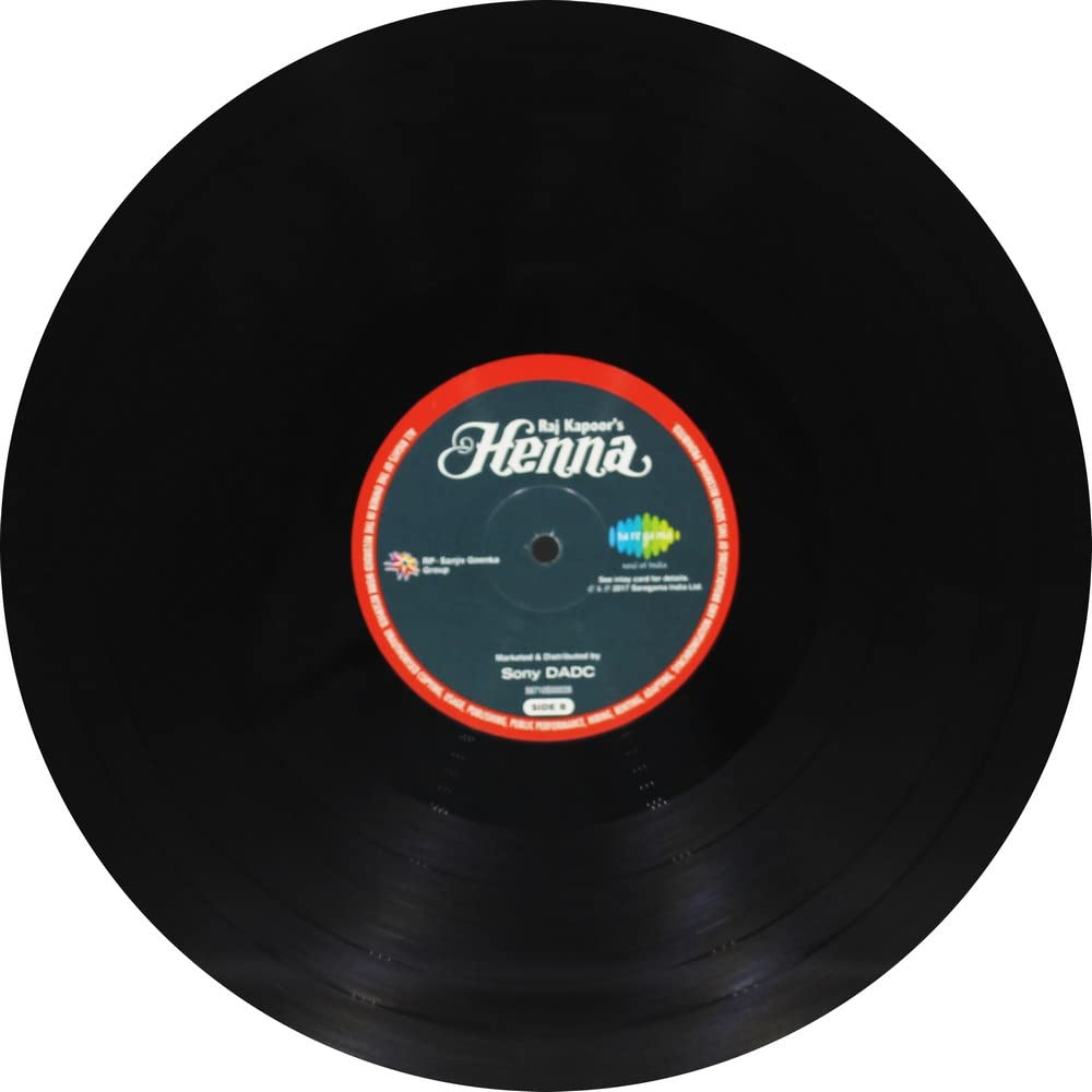 HEENA SUPERHIT BOLLYWOOD MOVIE VINYL RECORD [Vinyl] RISHI KAPOOR