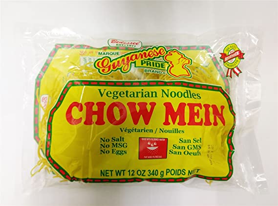 Guyanese Chow Mein Noodles - Vegetarian 12 oz