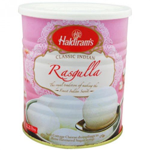 Haldirams Rasgulla - 4 Pack - 1 Kgs