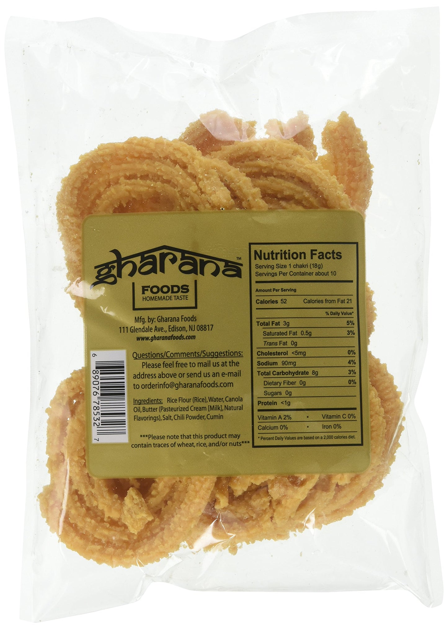 Gharana Foods - Chakri 6 Oz