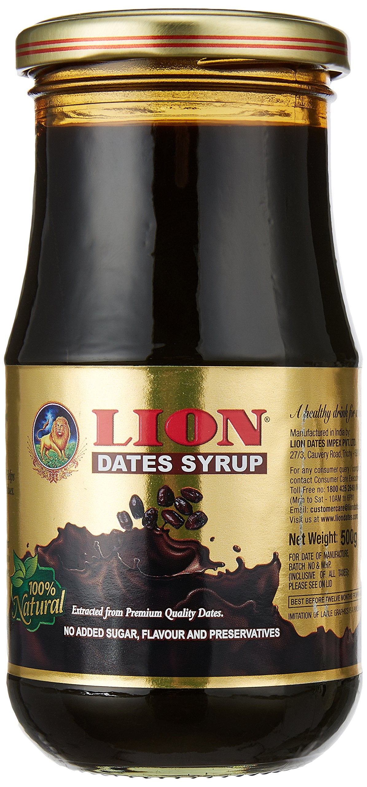 Lion Date Syrup 500 gm - Food / Masala / Dal
