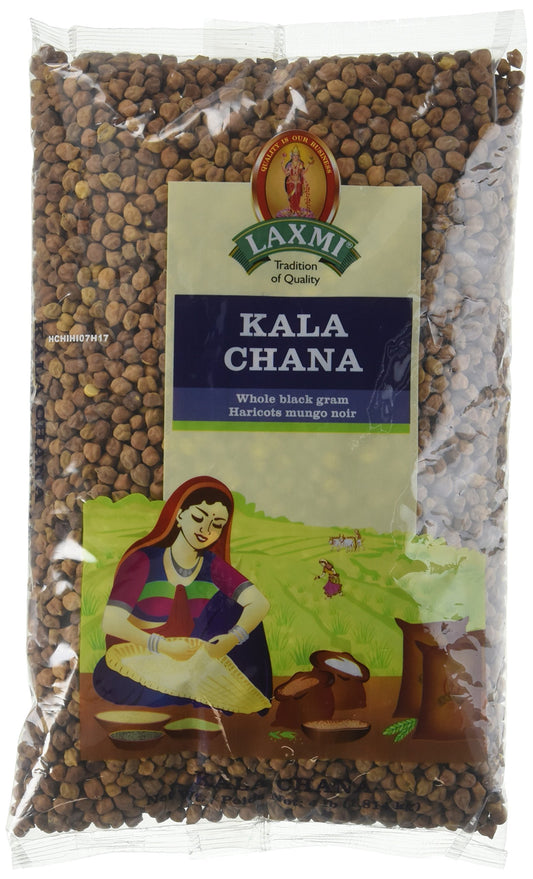 Laxmi Kala Chana Black Chickpeas 4 lbs