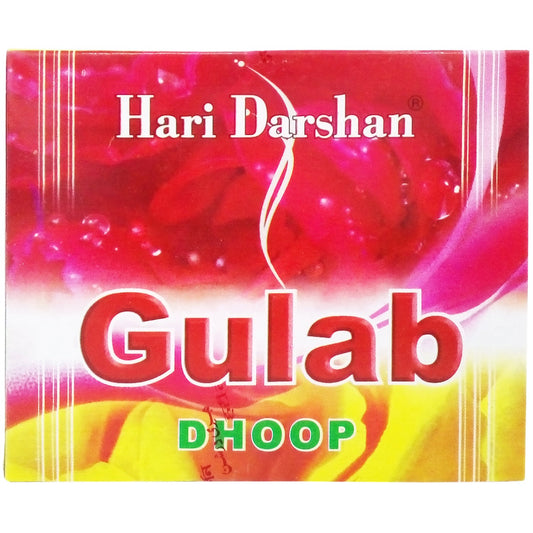 Hari Darshan Gulab Dhoop 10 sticks x 12 pkts