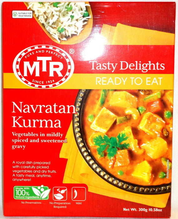 MTR Navratan Kurma, 10.58-Ounce Boxes (Pack of 5)