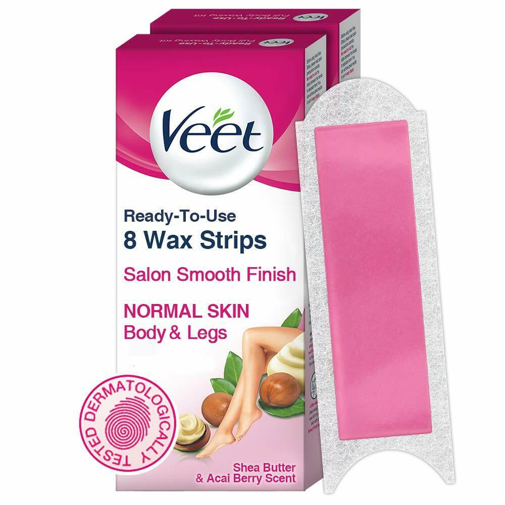 Veet Wax Strips Normal Skins 8 strips