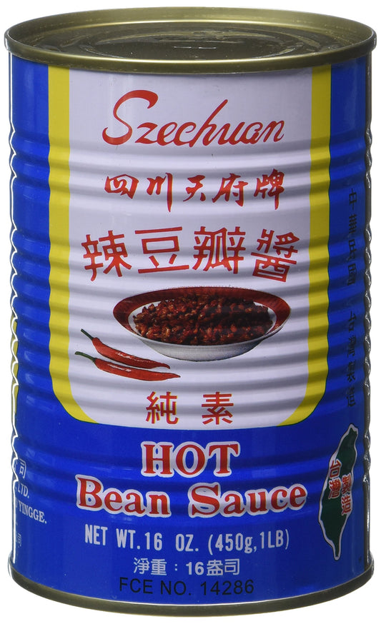 Szechuan Hot Bean Sauce, 16 Ounce