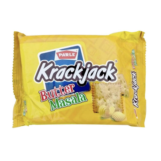 Parle Monaco Krack jack crackers Butter Masala 124 gms