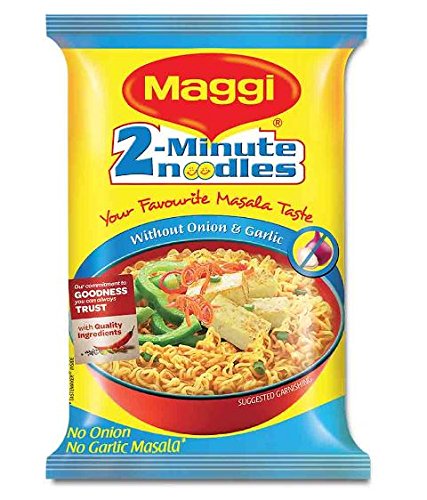 Maggi Masala Instant Noodles - No Onions, No Garlic 70 gms