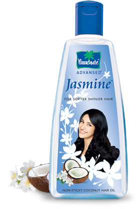 Parachute Advansed Jasmine Enriched Coconut Hair Oil  10.1 Fl.Oz. (300ml)  Gives Strong Shiny Hair