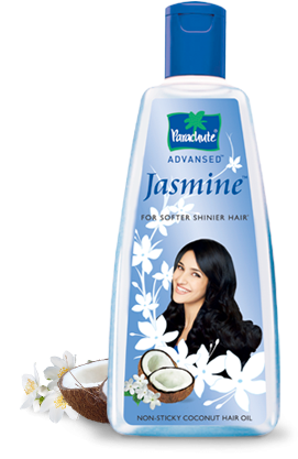 Parachute Jasmine Perfumed NonSticky Coconut Hair Oil 200 Ml 6.7Fluid Ounce