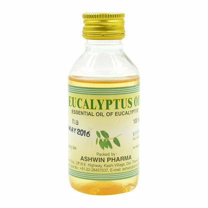 Ashwin Eucalyptus Oil 100 Milliliter(Ml) - Mahaekart LLC