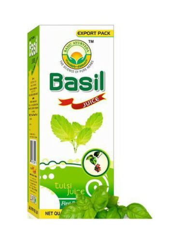 Basic Ayurveda Tulsi (Basil) Herbal Juice 480ml - Mahaekart LLC